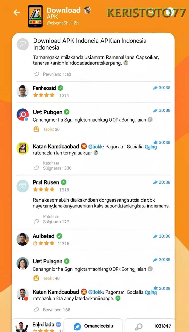 Cuplikan layar AMAN33 — menu navigasi